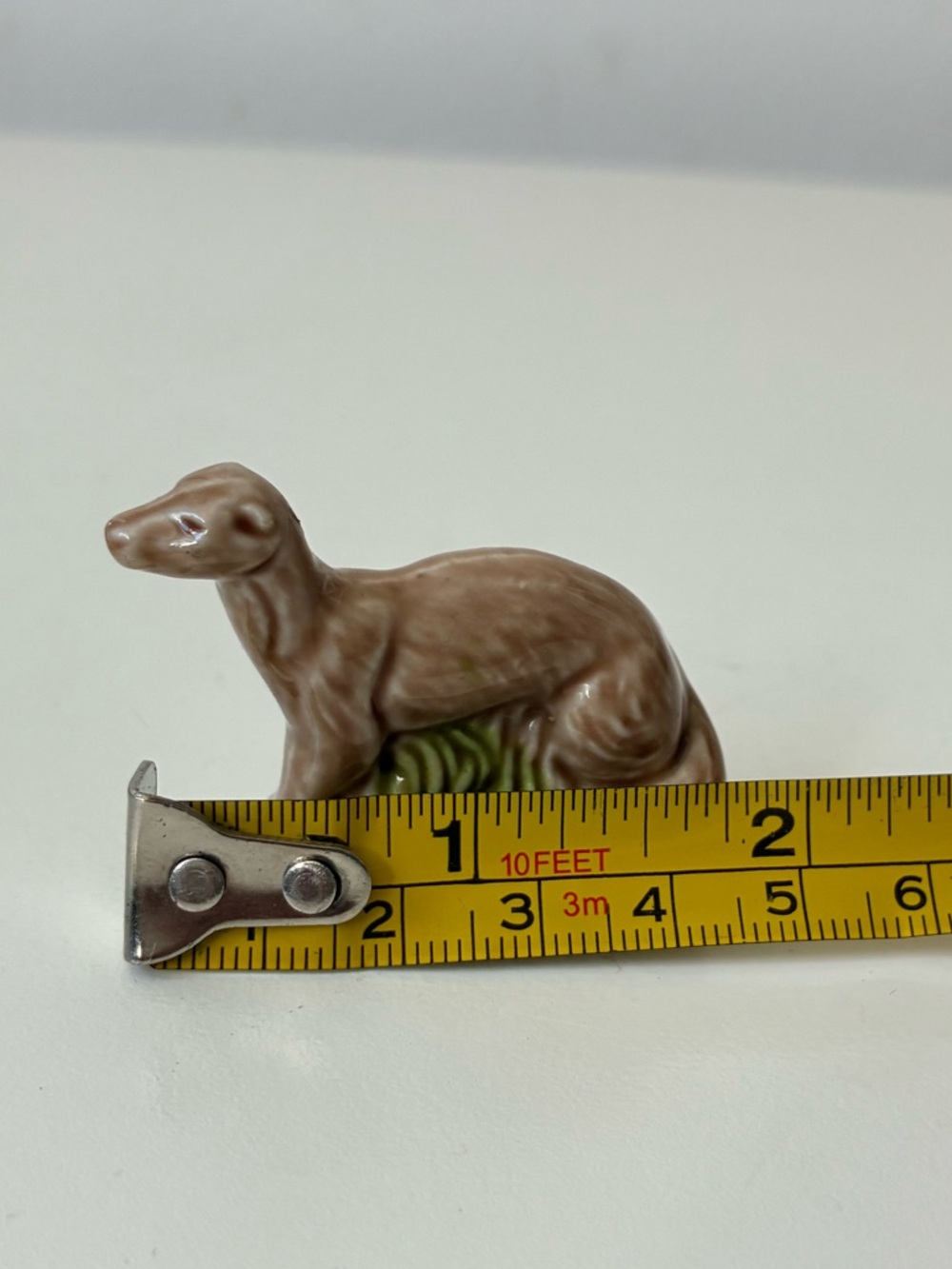 Vintage Wade Whimsies (1980/81) Tom Smith - #4 British Wildlife Series - Weasel - Picture 4 of 12